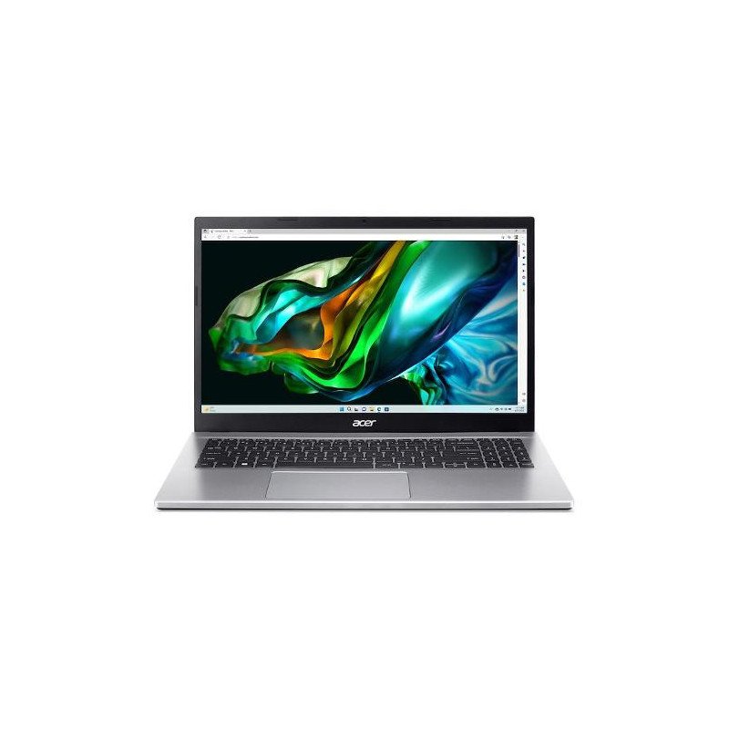 Laptop Acer Aspire Go 15, 15.6" IPS FHD, Ryzen 5-7520u, 8 GB RAM, 512 GB,SSD, 1 año de garantía, gris